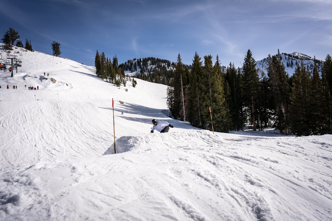 Photo Snowboarder jumping